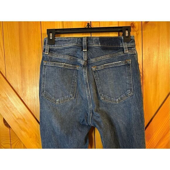 Abercrombie & Fitch High Rise Skinny Jeans Womens 0 / 25 S Medium Wash (4976) - Picture 6 of 8